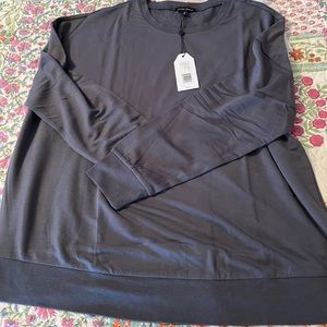 Universal Standard size S slate Lauren core sweatshirt